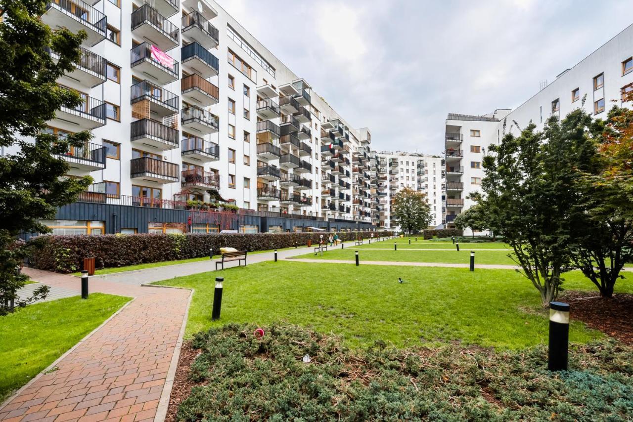 Wola Sunset Apartment Free Parking Варшава Екстер'єр фото
